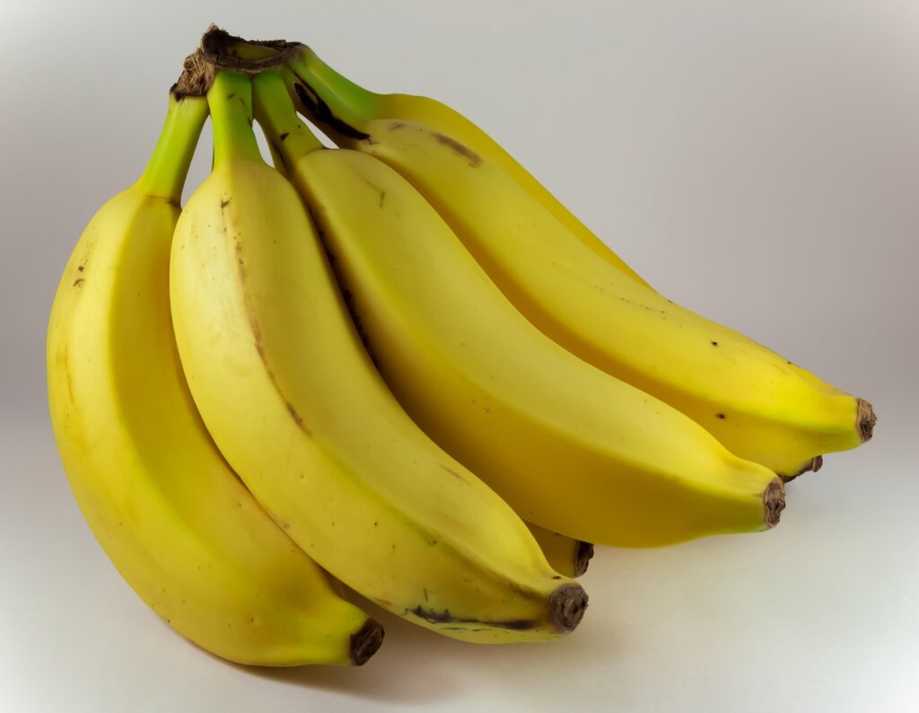 banana, yellow, bunch of bananas, fruit, food, mature, plantain, banana, banana, banana, banana, banana