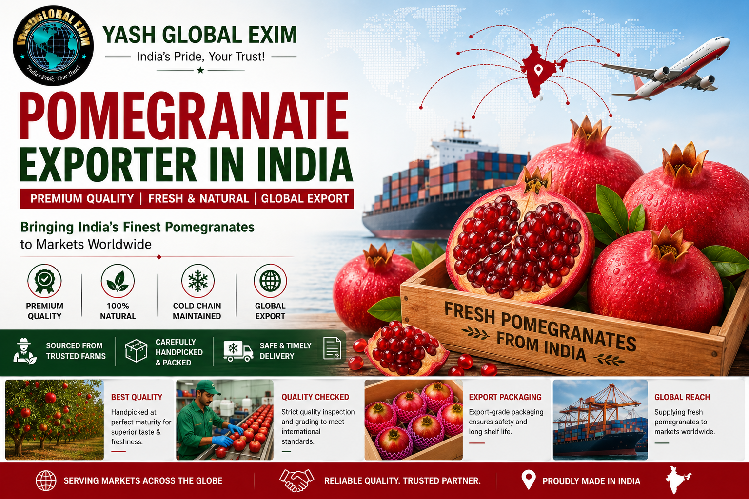Pomegranate Exporter in India