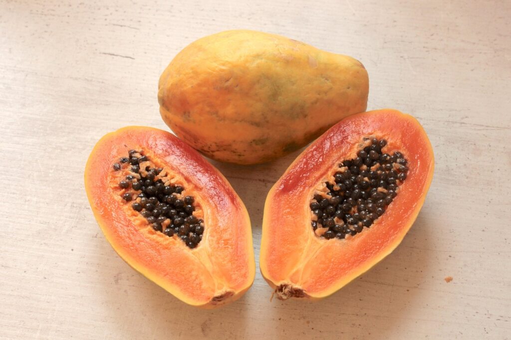 papaya, fruit, summer, juicy, nutrition, nature, dessert, fresh, delicious